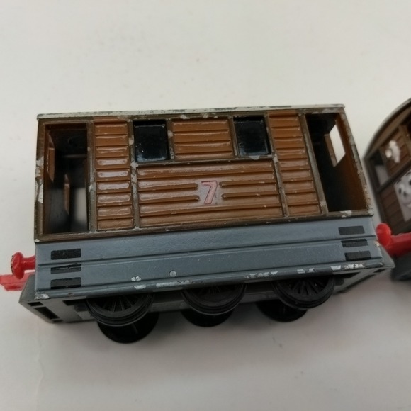 Vintage 1989 Ertl Thomas Train Toby No. 7 Tram Friends Diecast Metal Engine Lot - Picture 5 of 14